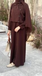 ⁦Coat Abaya⁩ - الصورة ⁦4⁩