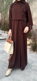 ⁦Coat Abaya⁩ - الصورة ⁦2⁩